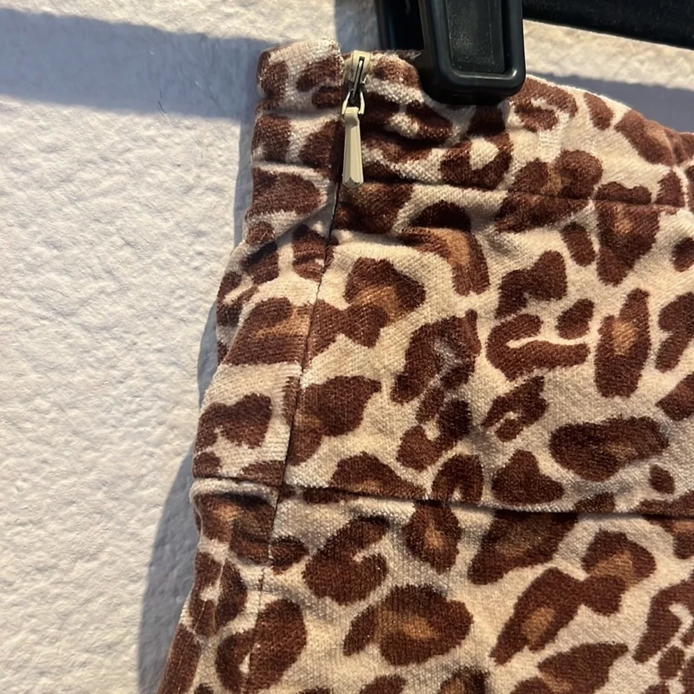 Gymboree Girl’s Teacher’s Pet Leopard Print Skirt Skort Size 3
